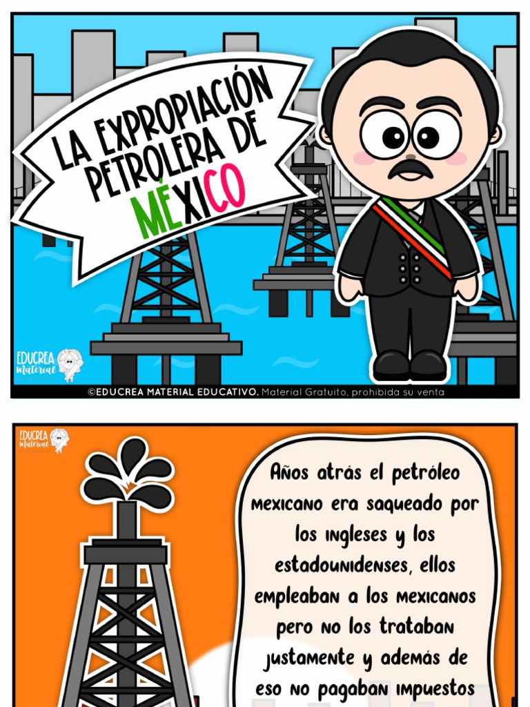 Free021. La Expropiacion Petrolera de Mexico - Educrea Gratuito | PDF