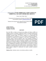 Aproximacion de Gobernanza Como Conflicto Ambiental - Caso Arco Minero Del Orinoco