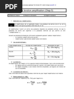 La Fonction Amplification (Chap 5) : 1. Généralité Sur L'amplification