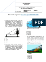 Taller Ángulos de Elevación y de Depresión