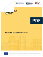 2.3 Analiza Stakeholderilor