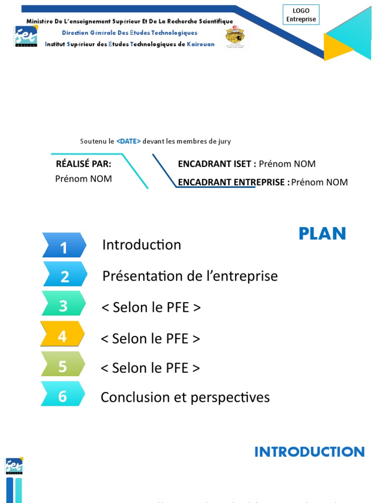 Exemple de Présentation PFE | PDF