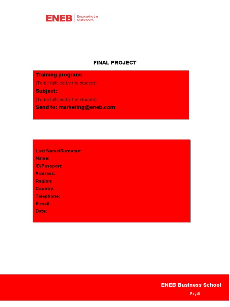 Final Project Guidelines for Community Managers | PDF | Social Media ...