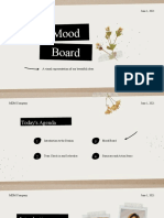 Papercraft Moodboard Brainstorm Presentation