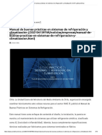 Manual de Buenas Prácticas en Sistemas de Refrigeración y Climatización - ACR Latinoamérica