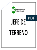 Jefe de Terreno