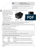 Uni-I/O™ Wide Modules: Installation Guide UID-W1616R, UID-W1616T