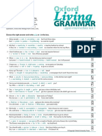 06.04 Oxford Living Grammar Test 1 and 2