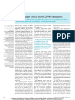 Medical Oxygen Crisis: A Belated COVID-19 Response: World Report