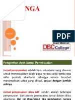 Pertemuan IX Jurnal Penyesuaian