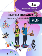 Cartilla 3ro.de Secundaria Educación Musical #2