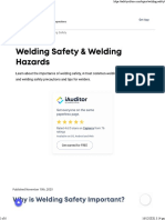 Why Is Welding Safety Important