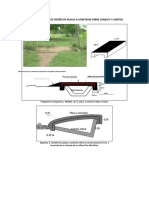 Plantilla Esquema de Diseño de Placas A Construir Sobre Canales y Cunetas