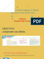 5.- Clase 5 Lenguaje 4º Basico Miercoles 24 de Marzo