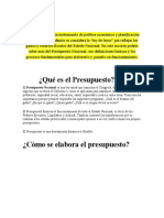 PRESUPUESTO