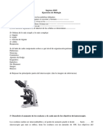 Actividades Biología y Química Biológica Ingreso 2019