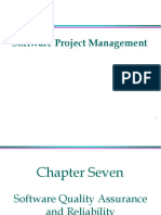 SPM 7chapter Seven Software Quality Assurance and Reliability