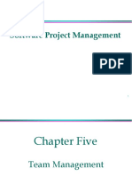 SPM - 5Chapter Five_Team Management