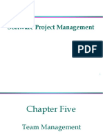 SPM - 5chapter Five - Team Management