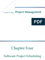 SPM - 4chapter Four - Software Project Scheduling