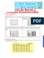 Construcción de Gráficos de Barras y Lineales para Cuarto de Primaria