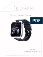 User Manua: Ocvlus - Smart Watch
