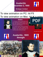 Battle of Austerlitz 1805 Animation