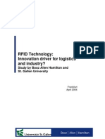 RFID Technology: Innovation Driver For Logistics and Industry?