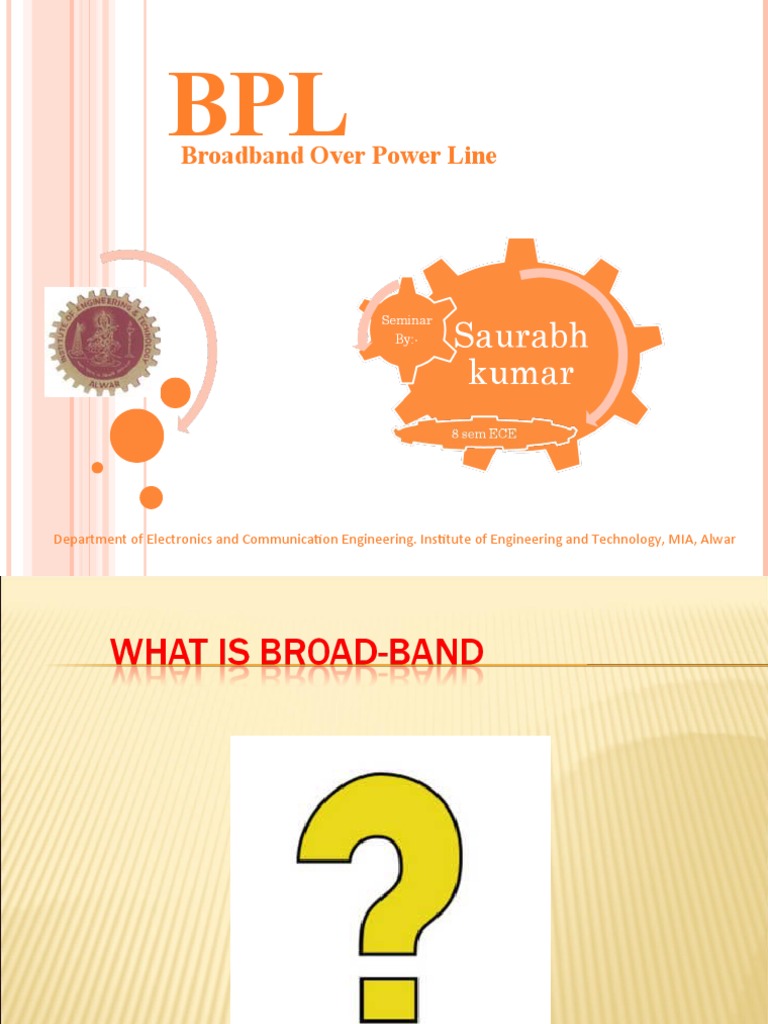 Broadband Over Power Line | PDF