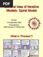 General Idea of Iterative Models-Spiral Model