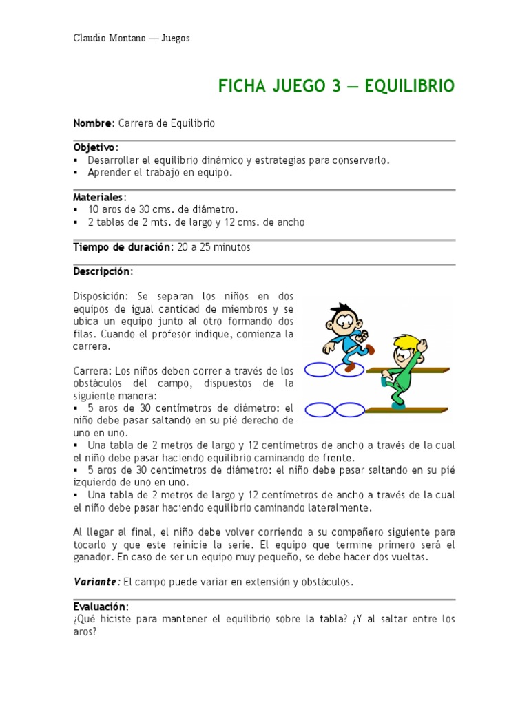 Fichas Juegos