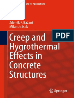 Creep and Hygrothermal Effects in Concrete Structures