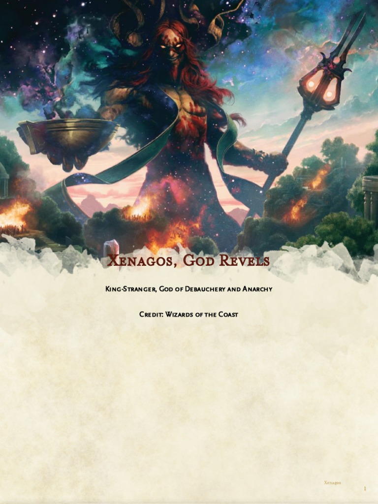 Xenagos, God of Revels | PDF, image size:768x1024