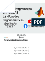 Curso de MATLAB 22 - Funções Trigonométricas