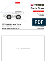 Parts Book. TR60 Off-Highway Truck (Cummins QSK19-C650 Tier 2 Powered) Part Number Serial No. T Through T