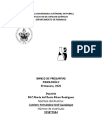BANCO DE PREGUNTAS FISIOLOGIA II QFB  2021 03052021