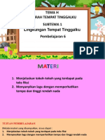 Materi Tema H ST 1 PB 6-1