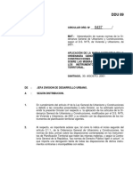 Ddu 89 - La Ordenanza General de Urbanismo y Construcciones y Su Jerarquía Por Sobre Las Mismas M