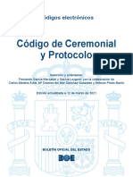 BOE-116 Codigo de Ceremonial y Protocolo