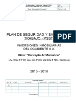 1 Plan (PSST) Obra Concepto Art Barranco 2015 - 2016