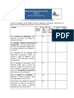 Escala para Auto Evaluar Estrategia de Intervenciã N Socioeducativa Miss Marisol