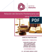 Relacion Del Derecho Penitenciario Con o