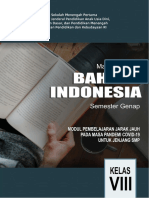 Modul PJJ Bahasa Indonesia Kelas 8 Semester Genap-ok