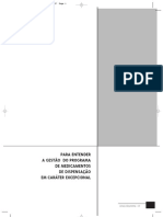 A gestao do programa de medicamentos