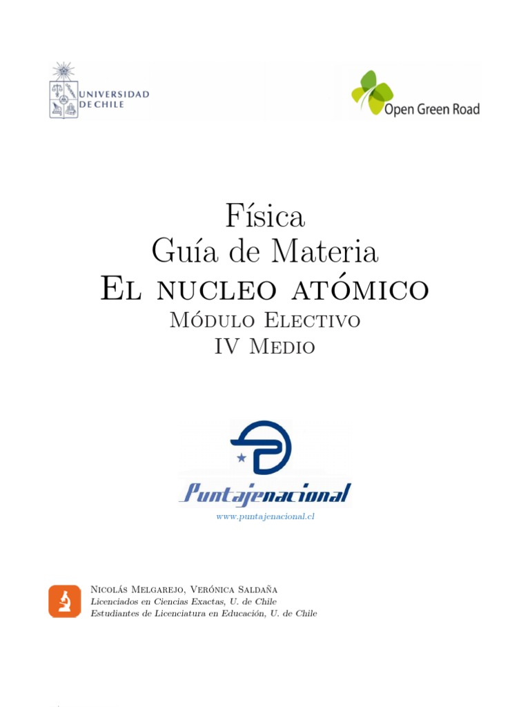 Nucleo Atómico Pdf