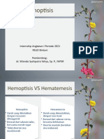 Hemoptisis