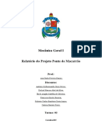 Relatório Do Projeto Ponte de Macarrão 2