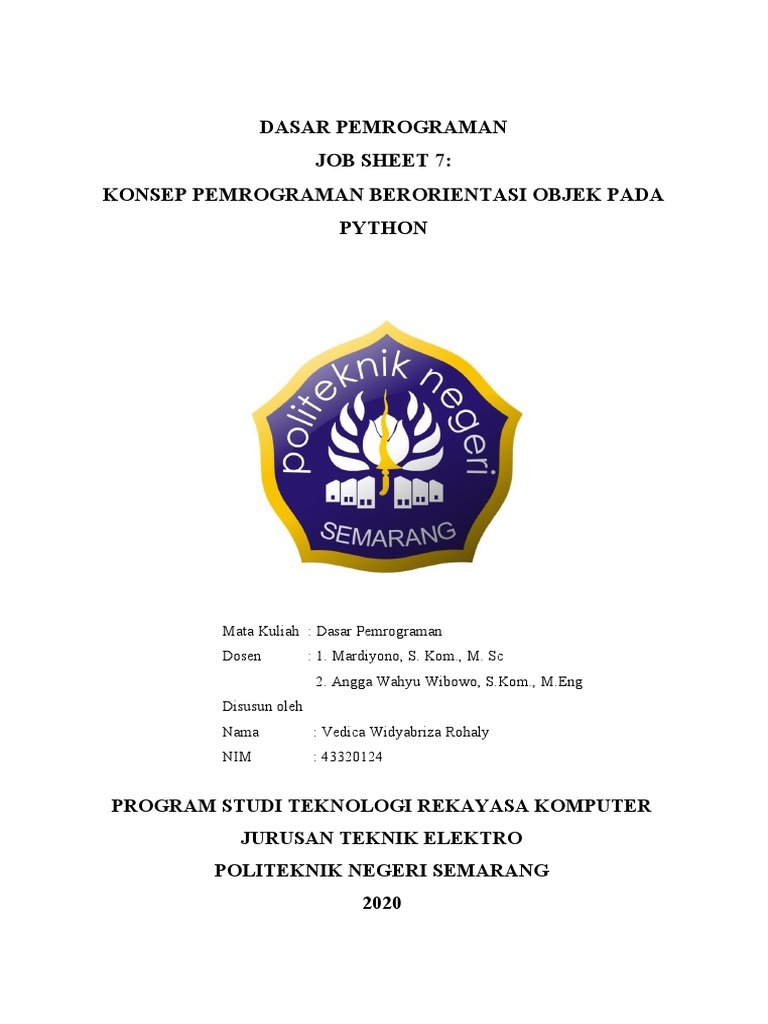 OOP pada Python: Konsep dan Praktik | PDF | Metode & Bahan Ajar | Komputer