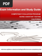 Exam Information and Study Guide Rev 4 2020