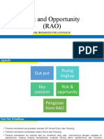 Risk and Opportunity Integrated For Supervisor